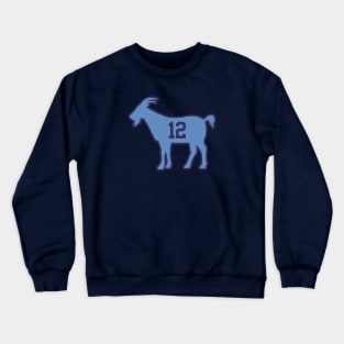 MEM GOAT - 12 - Navy Crewneck Sweatshirt